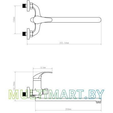 Смеситель Econoce EC0263 картинка 2